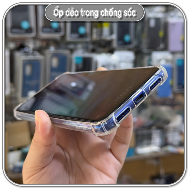Ốp chống sốc cho Redmi Note 7 - 7 Pro, nhựa dẻo TPU trong che camera