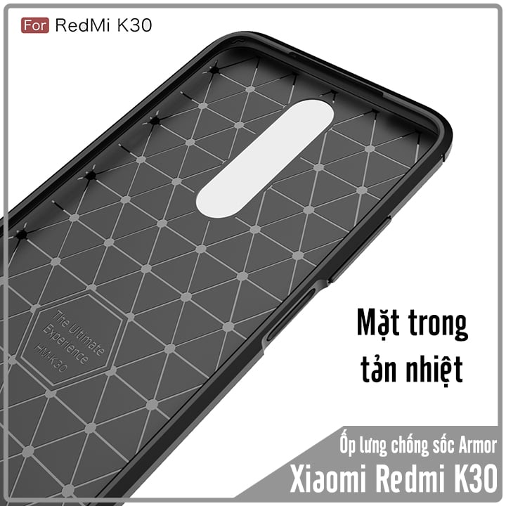 Ốp lưng cho Redmi K30 Chống sốc Rugged Armor