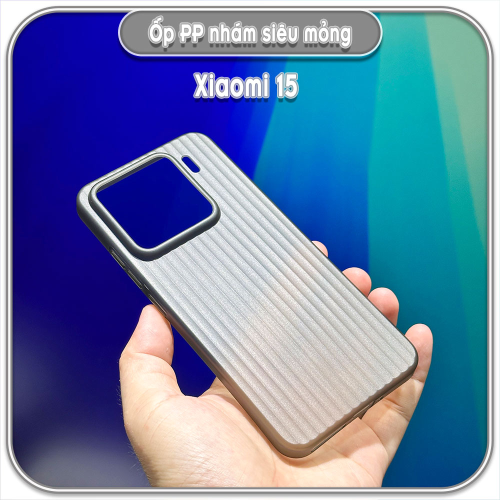 Ốp PP nhám siêu mỏng cho Xiaomi 15