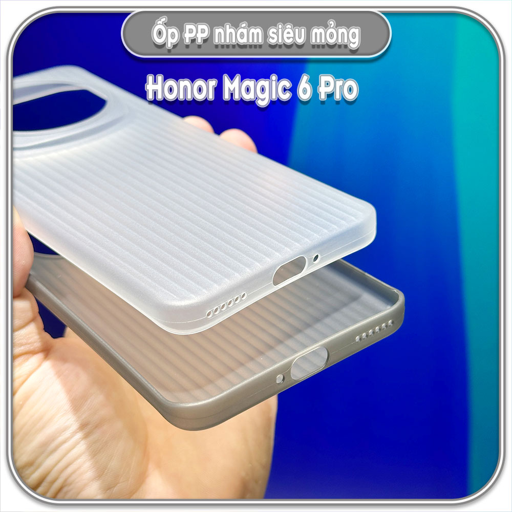 Ốp PP nhám siêu mỏng cho Honor Magic 6 Pro