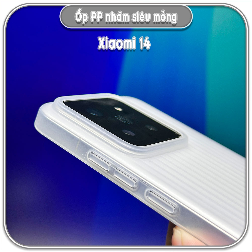 Ốp PP nhám siêu mỏng cho Xiaomi 14