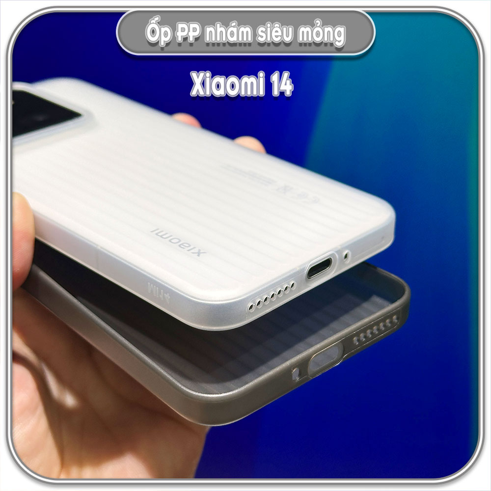 Ốp PP nhám siêu mỏng cho Xiaomi 14