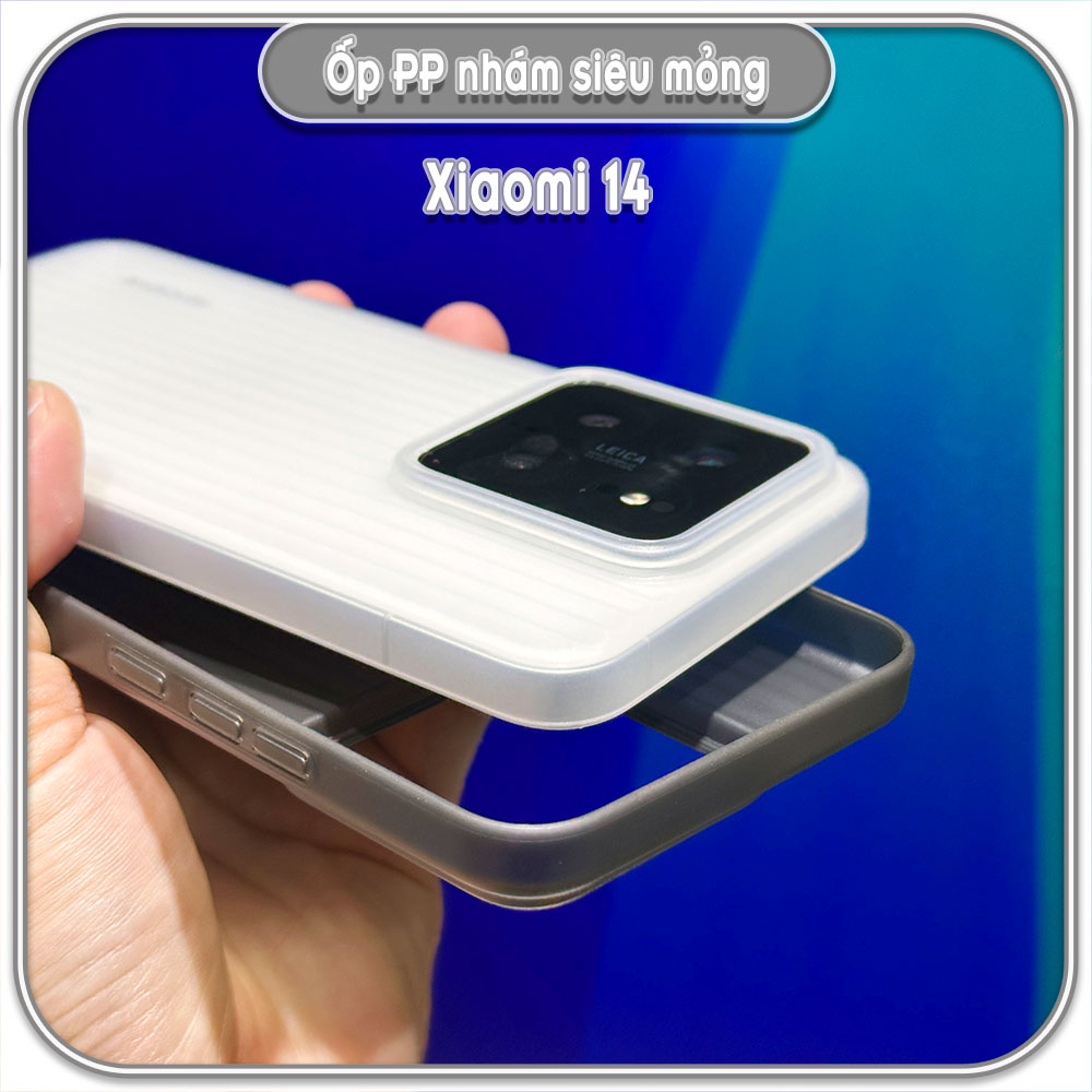 Ốp PP nhám siêu mỏng cho Xiaomi 14