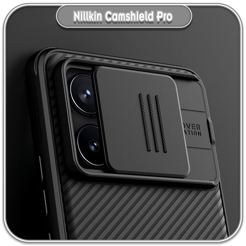 Ốp Redmi K70 - K70 Pro - K70E - Poco X6 Pro, Nillkin CamShield Pro che camera