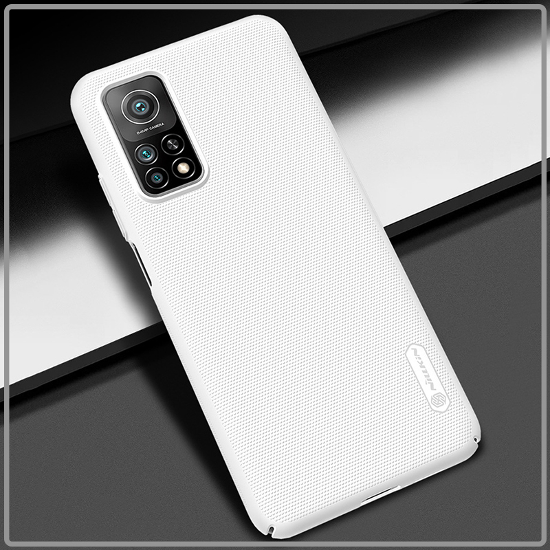 Ốp lưng cho Xiaomi Mi 10T - Mi 10T Pro Frosted Shield nhựa PC cứng Nillkin , Vân nhám , chống vân tay