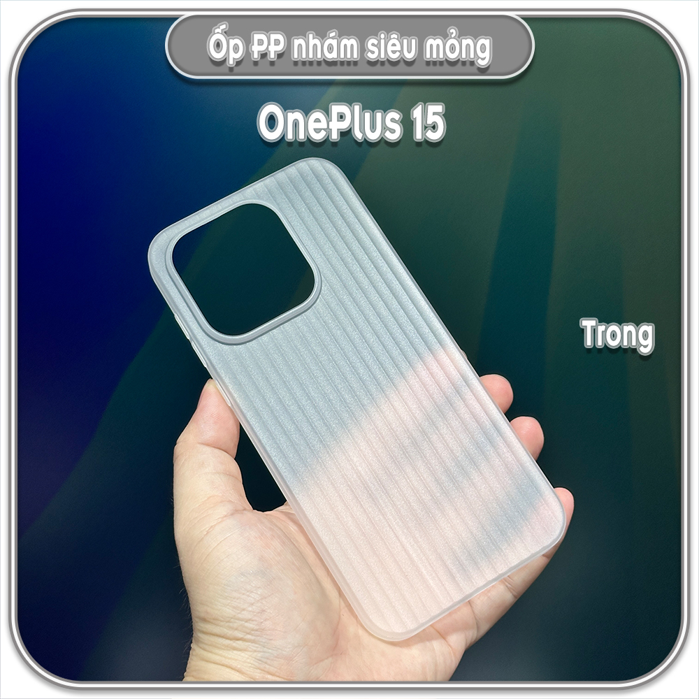 Ốp PP nhám siêu mỏng cho OnePlus 15