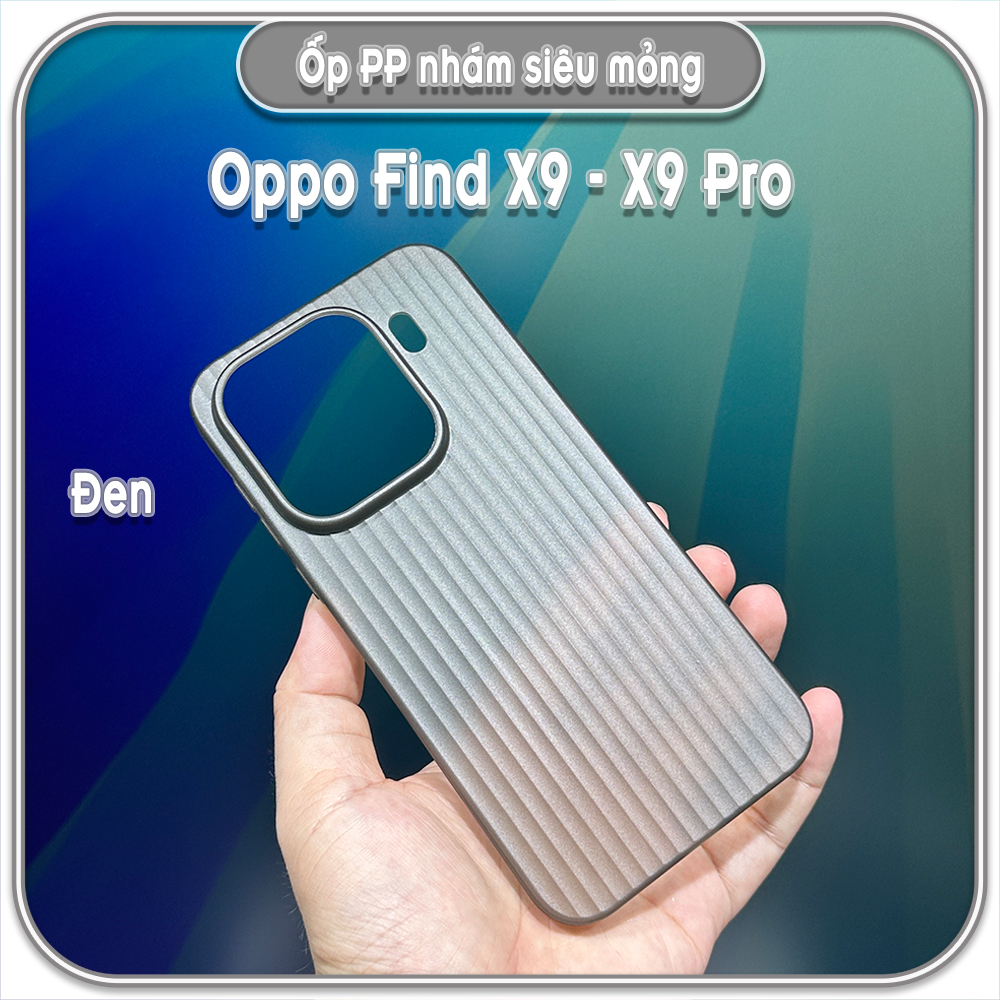 Ốp PP nhám siêu mỏng cho Oppo Find X9 - X9 Pro