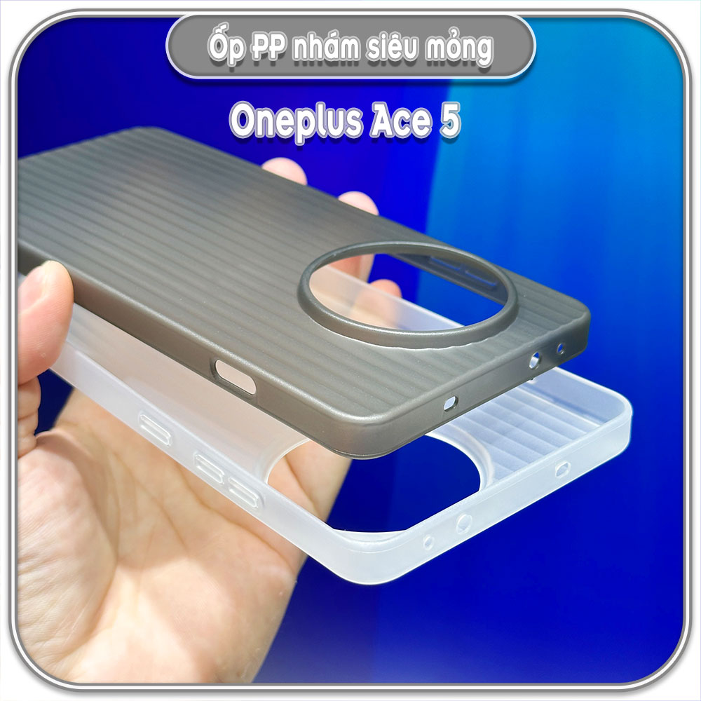 Ốp PP nhám siêu mỏng cho Oneplus Ace 5