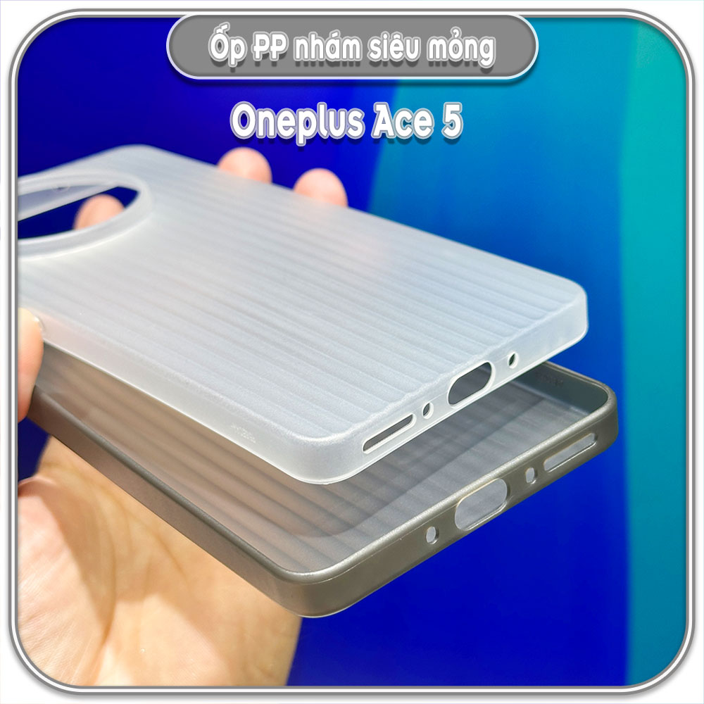 Ốp PP nhám siêu mỏng cho Oneplus Ace 5
