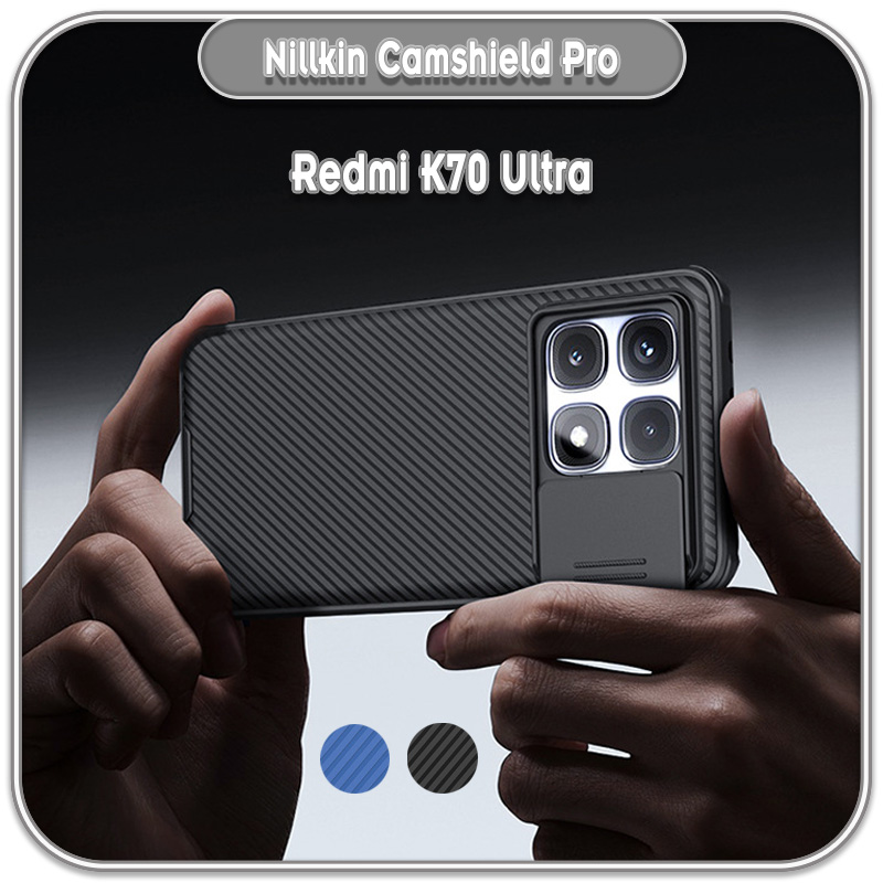 Ốp chống sốc Redmi K70 Ultra, Nillkin CamShield Pro che camera
