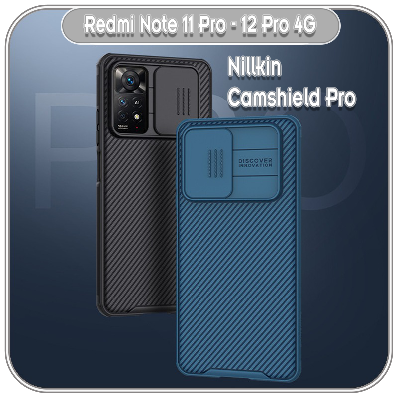 Ốp lưng cho Redmi Note 11 Pro - Note 12 Pro 4G, Nillkin CamShield che camera