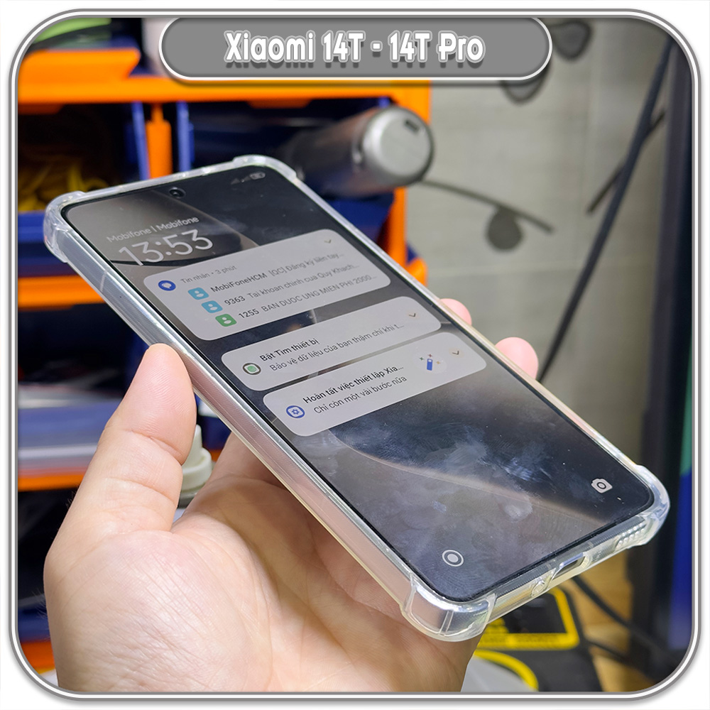 Ốp lưng cho Xiaomi 14T - 14T Pro TPU Trong Suốt Che Camera