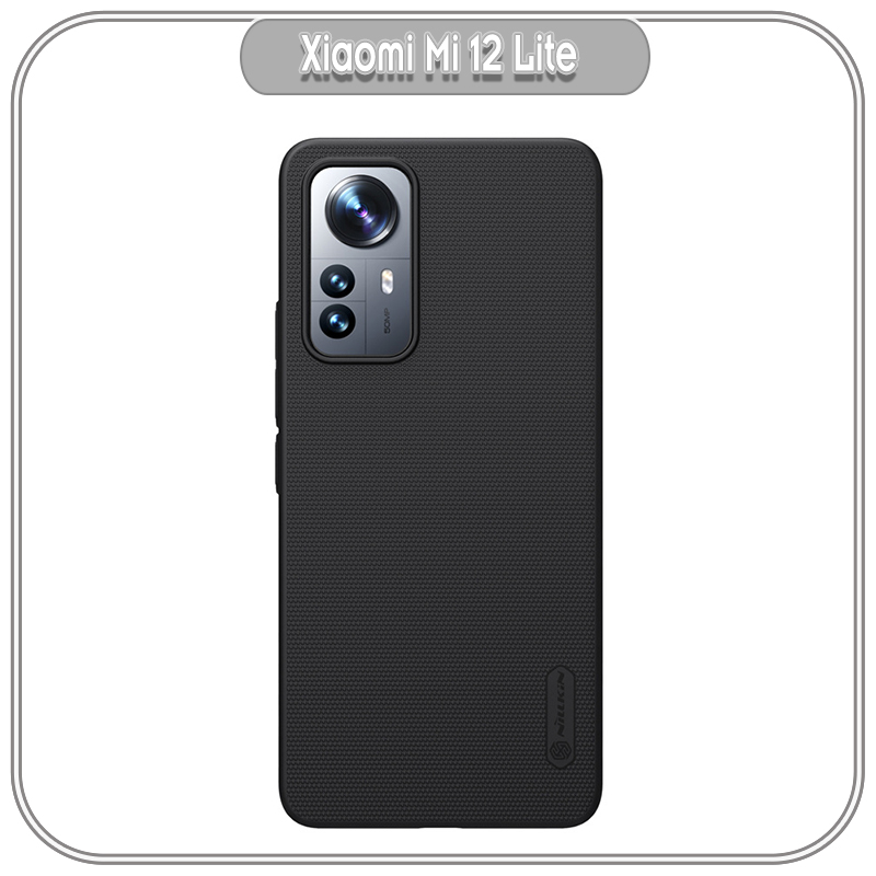 Ốp lưng cho Xiaomi 12 Lite 5G - NE  Frosted Shield nhựa PC cứng Nillkin , Vân nhám , chống vân tay