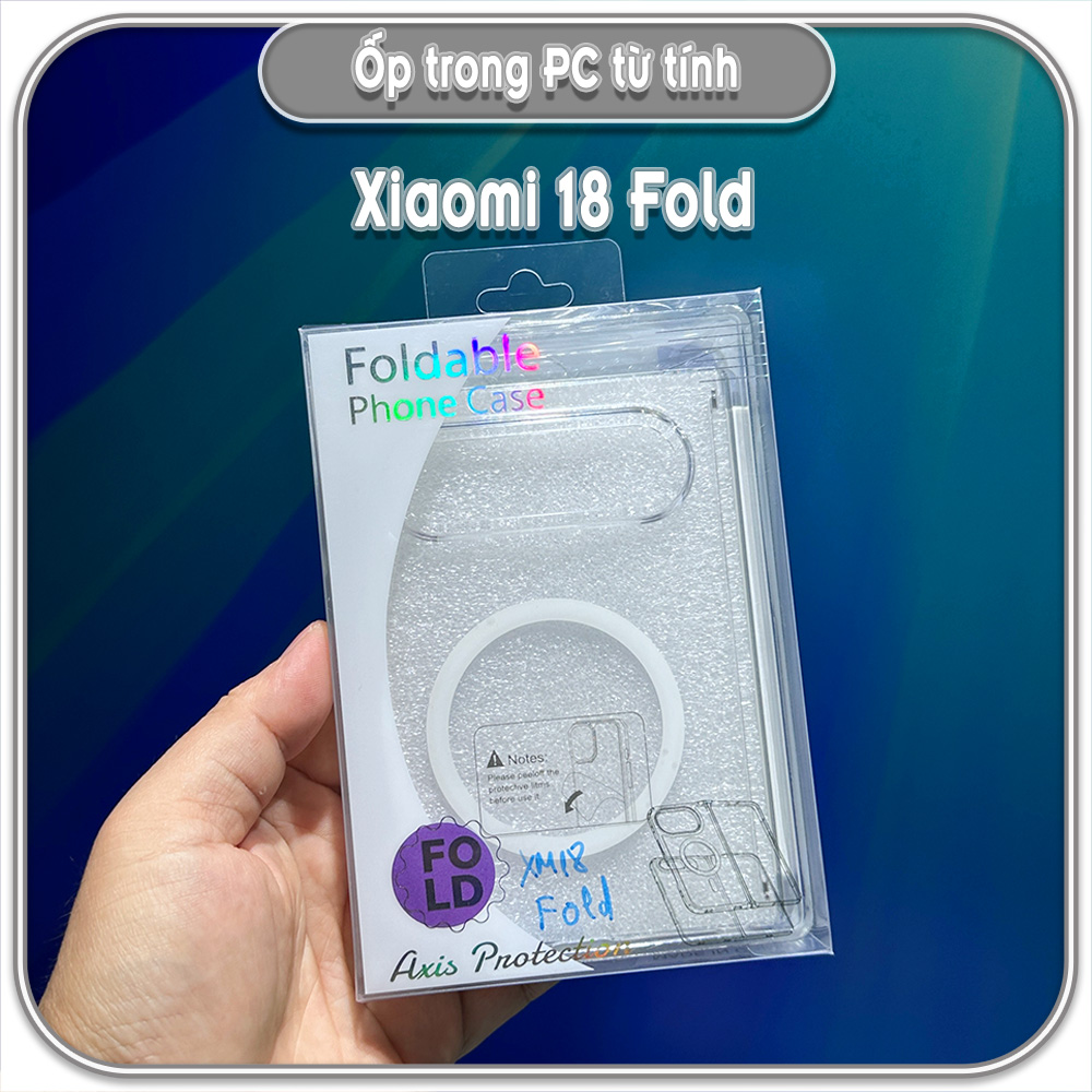 Ốp lưng PC có nam châm sạc từ tính cho Xiaomi 18 Fold