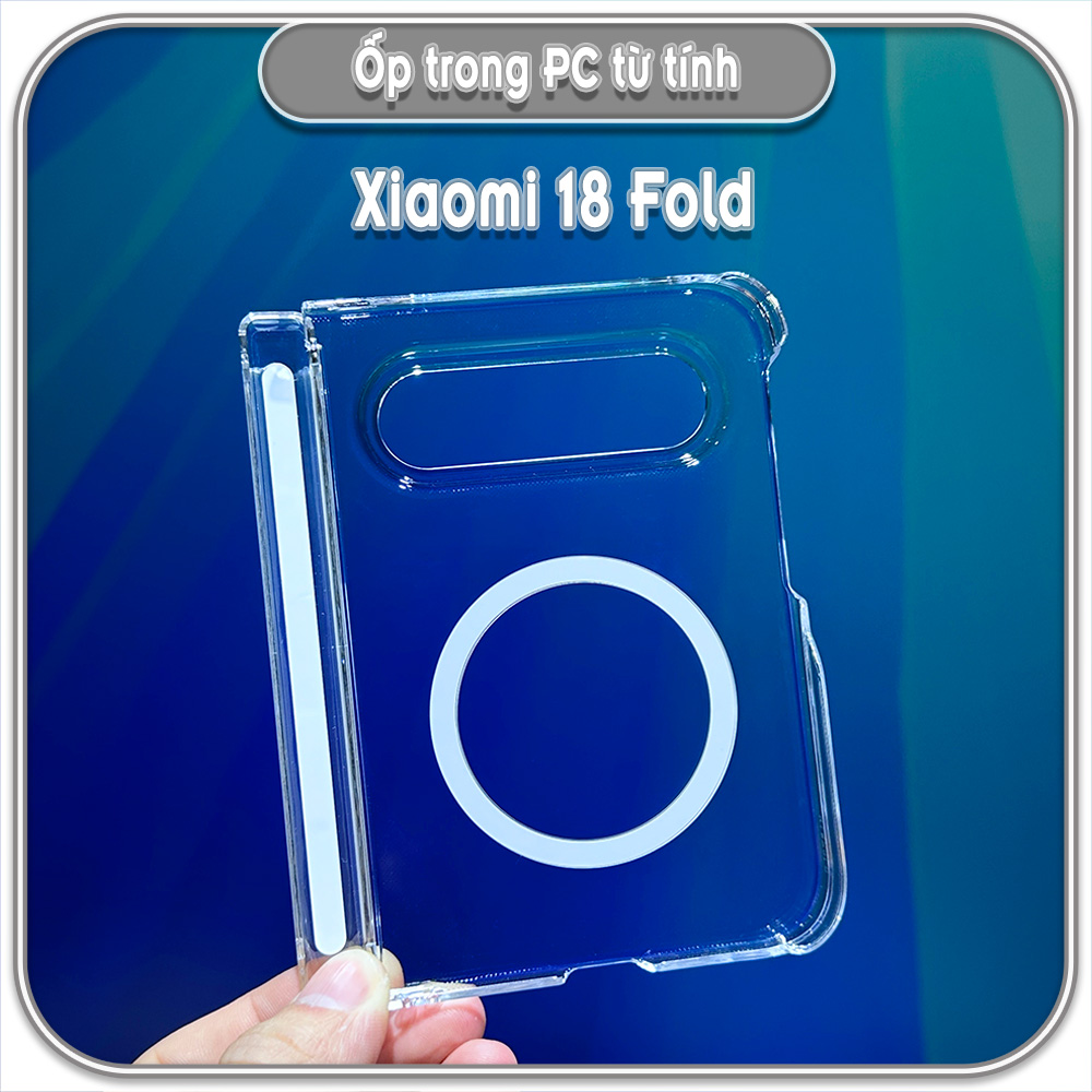 Ốp lưng PC có nam châm sạc từ tính cho Xiaomi 18 Fold