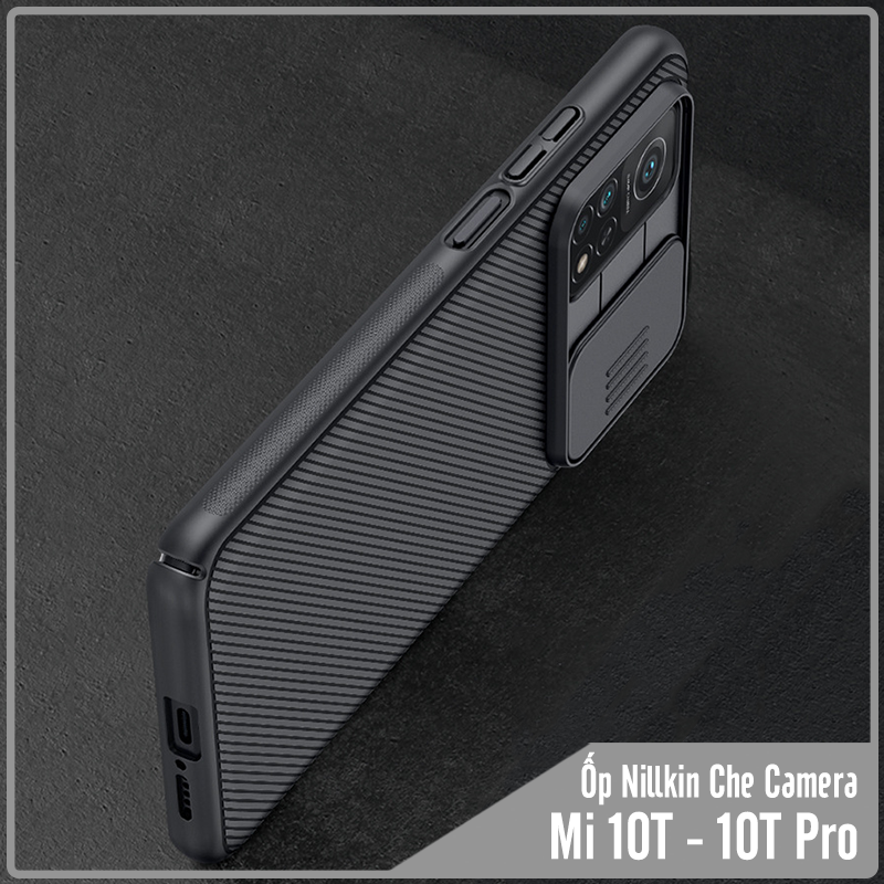 Ốp lưng dành cho Xiaomi Mi 10T - Mi 10T Pro - Redmi K30S Nillkin CamShield che camera