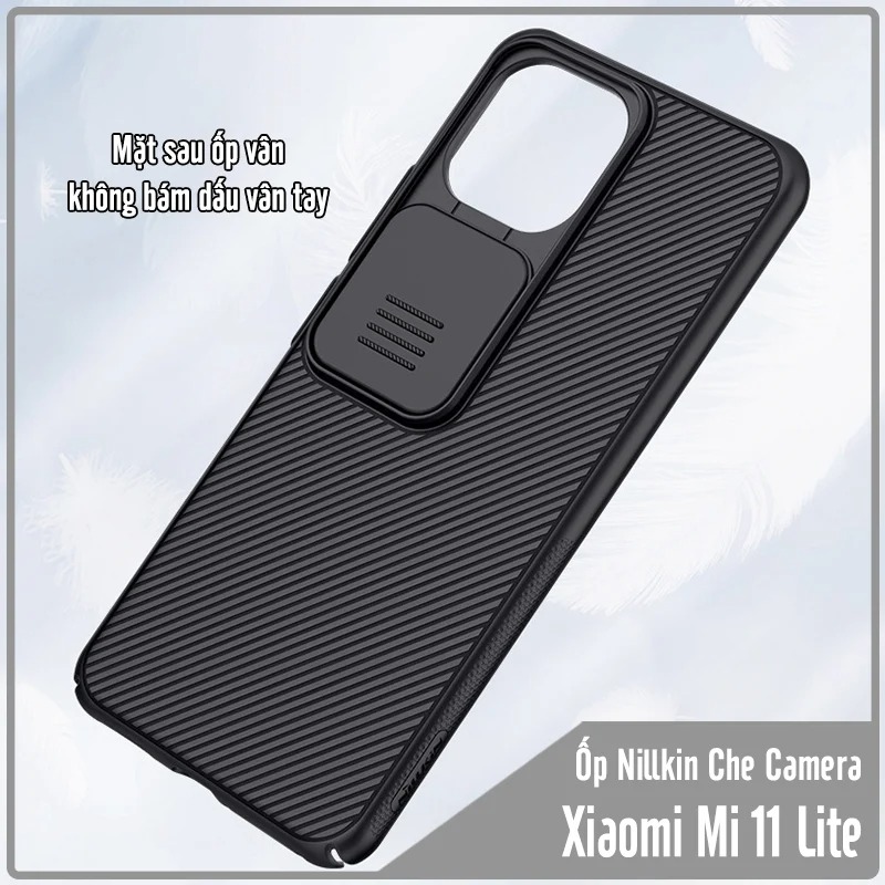 Ốp lưng cho Xiaomi Mi 11 Lite Nillkin CamShield che camera