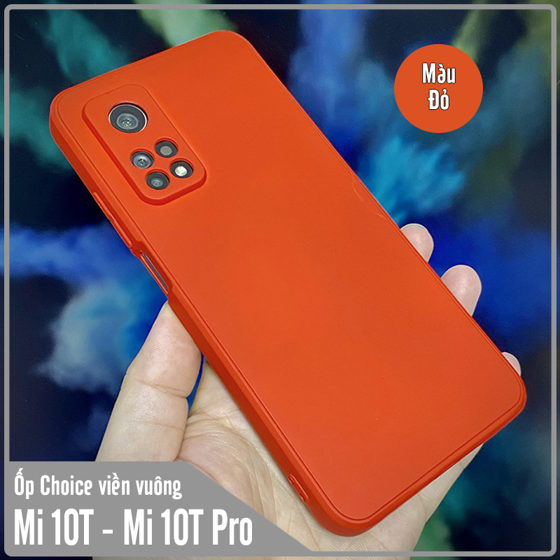 Ốp lưng cho Xiaomi Mi 10T - Mi 10T Pro - Redmi K30S Choice viền vuông dẻo lót nhung che camera