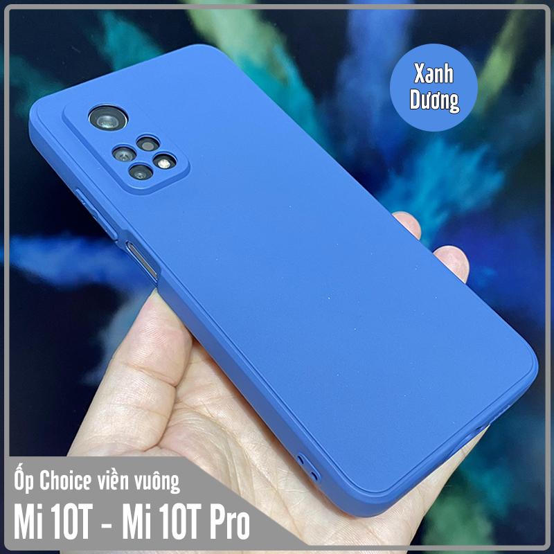 Ốp lưng cho Xiaomi Mi 10T - Mi 10T Pro - Redmi K30S Choice viền vuông dẻo lót nhung che camera