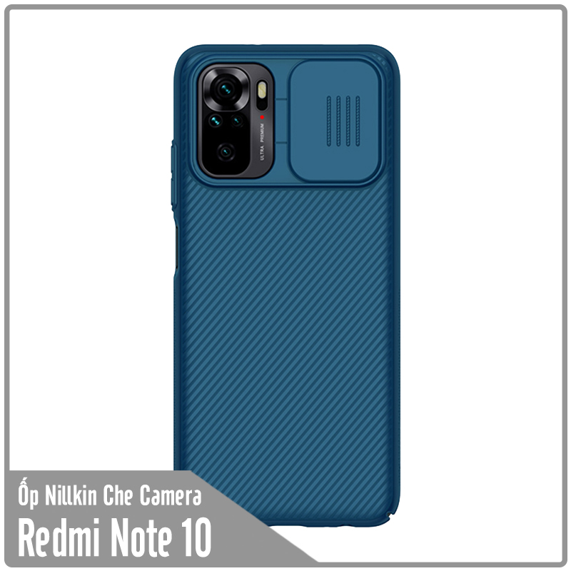 Ốp lưng cho Xiaomi Redmi Note 10 4G - Redmi Note 10S Nillkin CamShield che camera