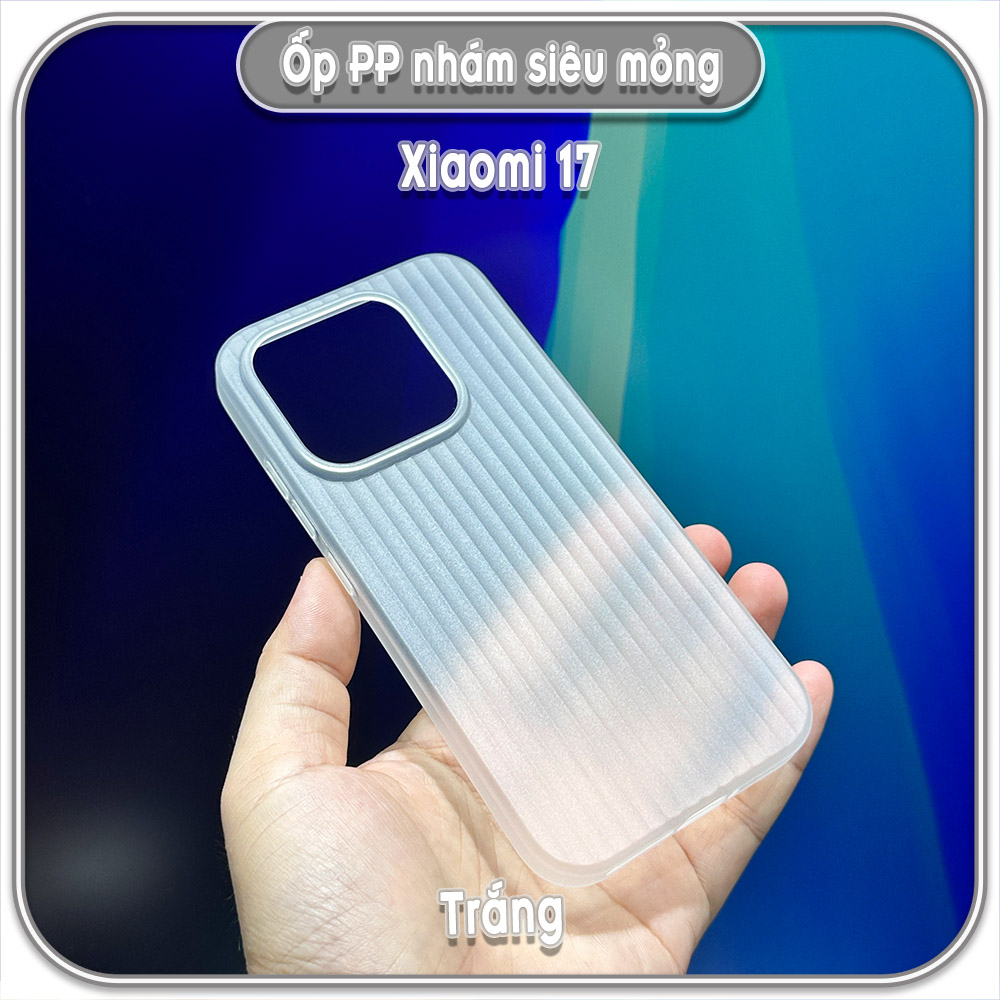 Ốp PP nhám siêu mỏng cho Xiaomi 17