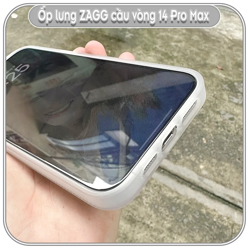 Ốp lưng ZAGG cầu vòng cho iPhone 14 Pro Max