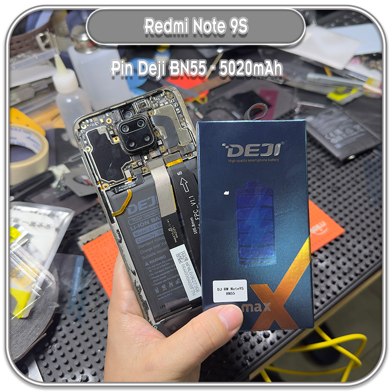 BN55SP - Batteria ORIGINALE Service Pack Xiaomi Bn55 Redmi Note 9s BN55SP - Batteria ORIGINALE Service Pack Xiaomi Bn55 Redmi Note 9s