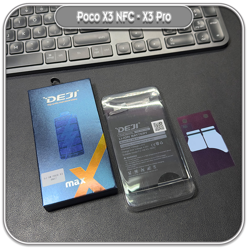 Thay pin Poco X3 NFC - X3 Pro, Deji BN57 5160mAh