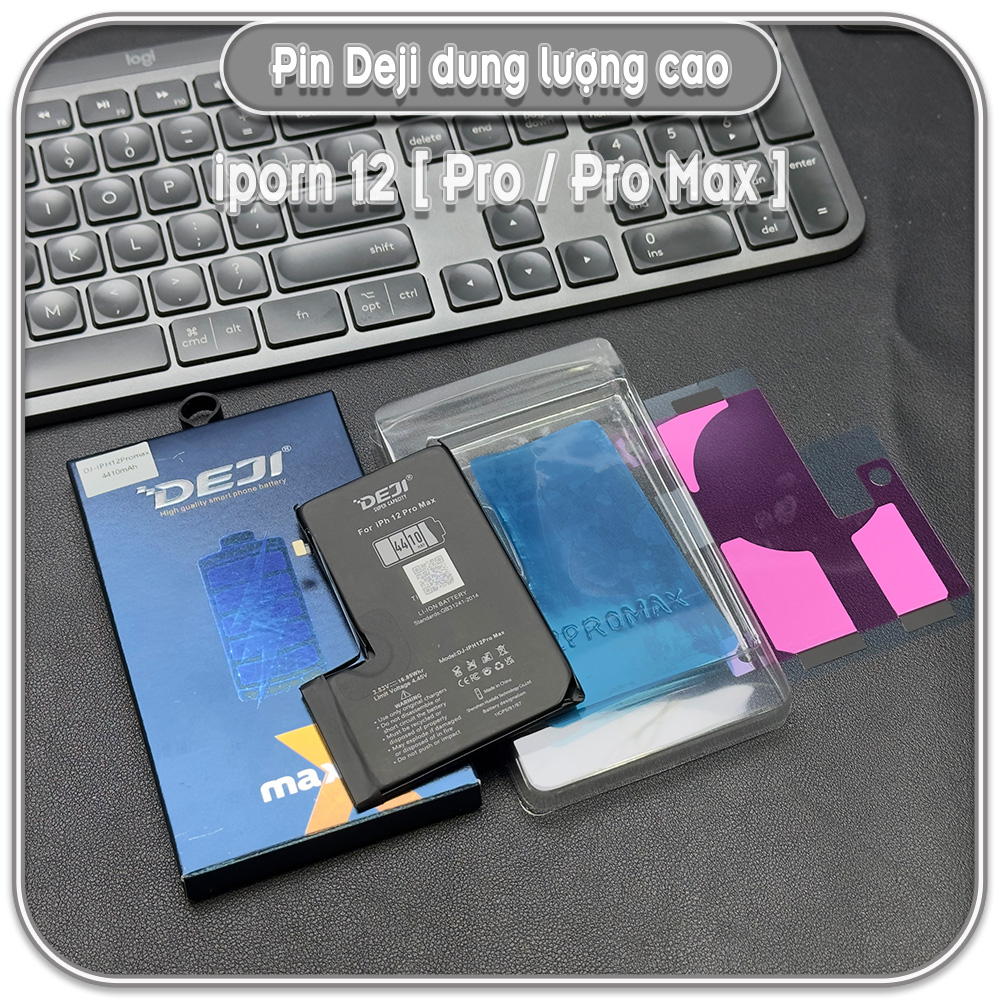 Thay pin Deji dung lượng cao cho iPhone 12 - 12 Pro - 12 Pro Max