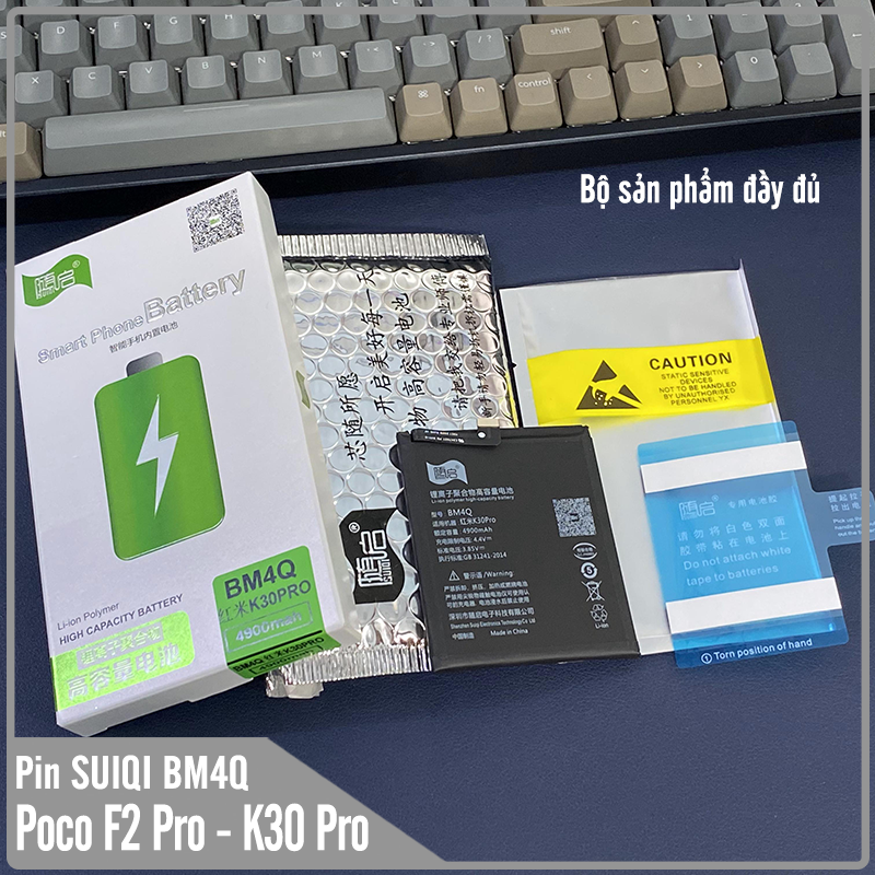 Thay pin Xiaomi Poco F2 Pro - Redmi K30 Pro BM4Q 4700mAh