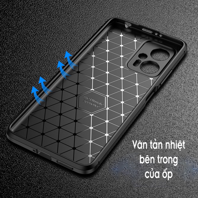 Ốp lưng cho Xiaomi Poco X4 GT - Redmi Note 11T Pro, chống sốc Carbon Auto Focus