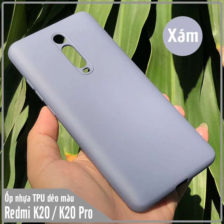 Ốp lưng Xiaomi Mi 9T / Redmi K20 nhựa TPU dẻo màu, mặt trong vải nhung My Choice