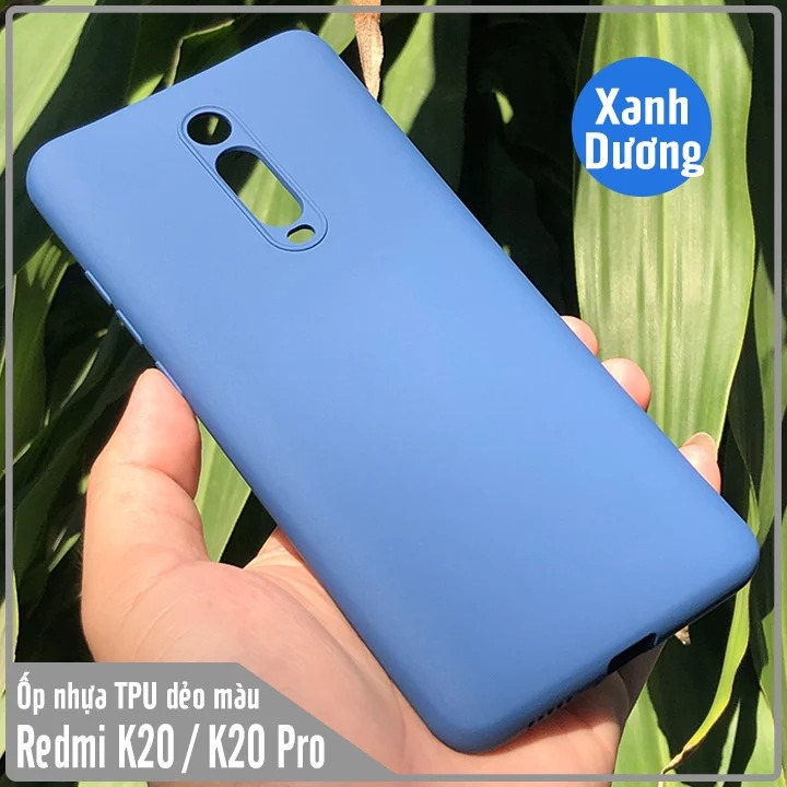 Ốp lưng Xiaomi Mi 9T / Redmi K20 nhựa TPU dẻo màu, mặt trong vải nhung My Choice