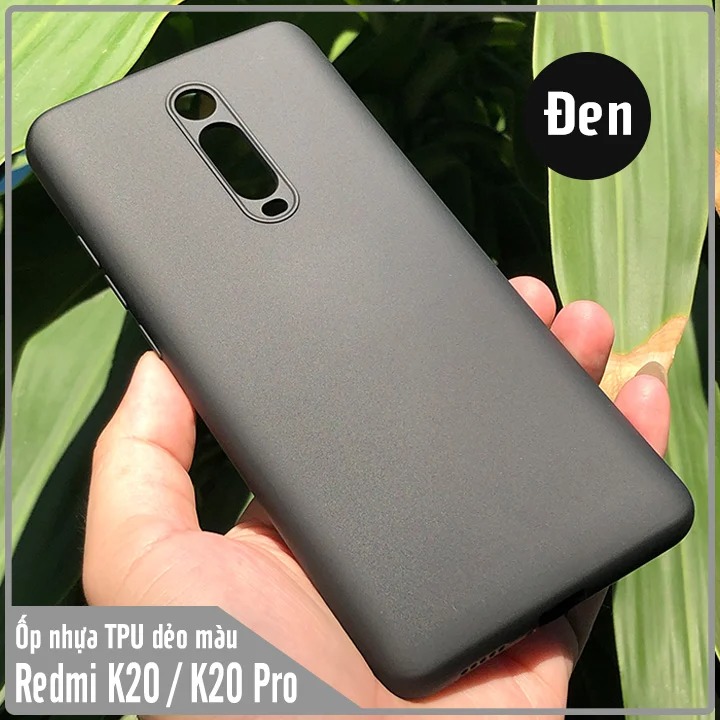 Ốp lưng Xiaomi Mi 9T / Redmi K20 nhựa TPU dẻo màu, mặt trong vải nhung My Choice