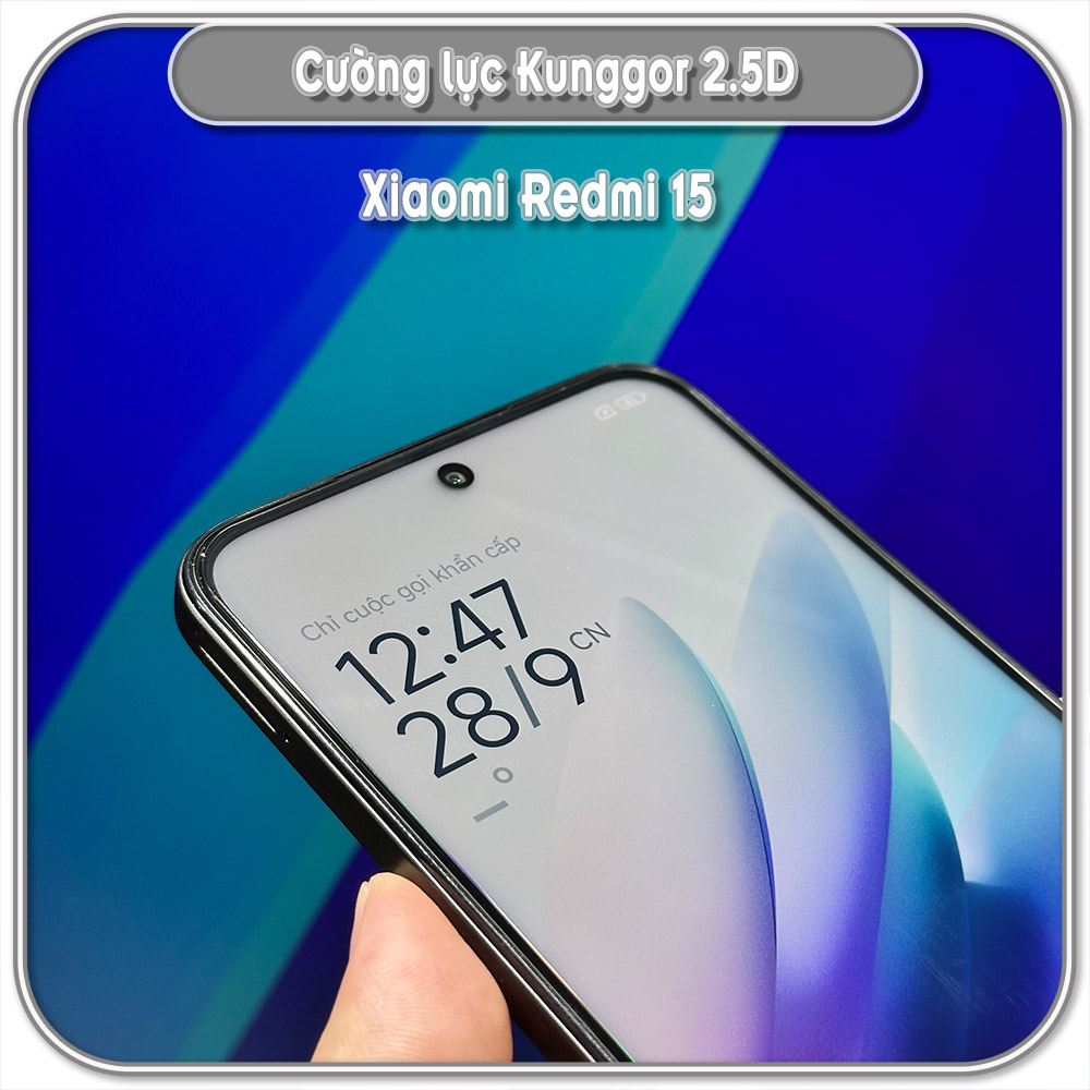 Bộ 2 Cường lực KungGor cho Xiaomi Redmi 15