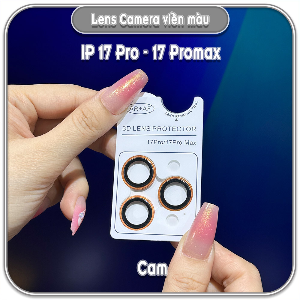 Dán lens camera iPhone 17 Pro - 17 Pro Max
