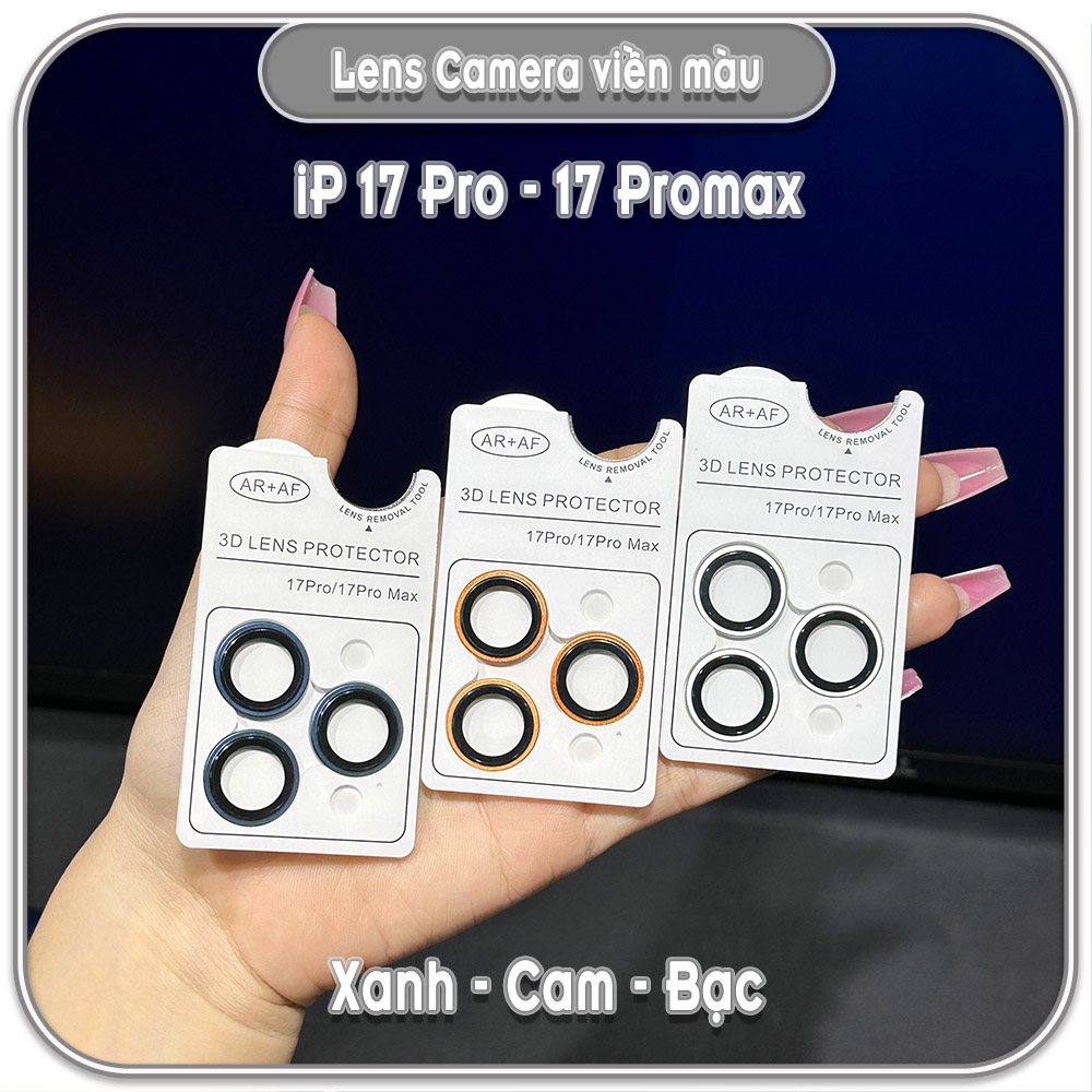 Dán lens camera iPhone 17 Pro - 17 Pro Max