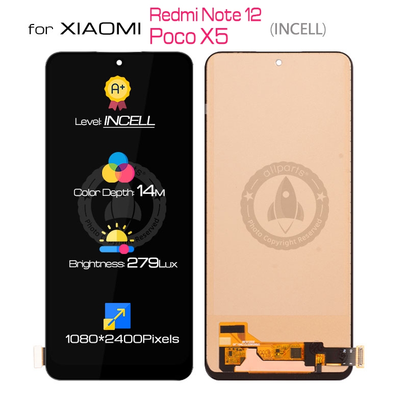 Thay màn hình Redmi Note 12 - Poco X5, ALLPARTS