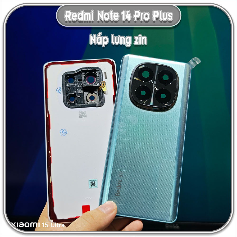Nắp lưng cho Redmi Note 14 Pro Plus
