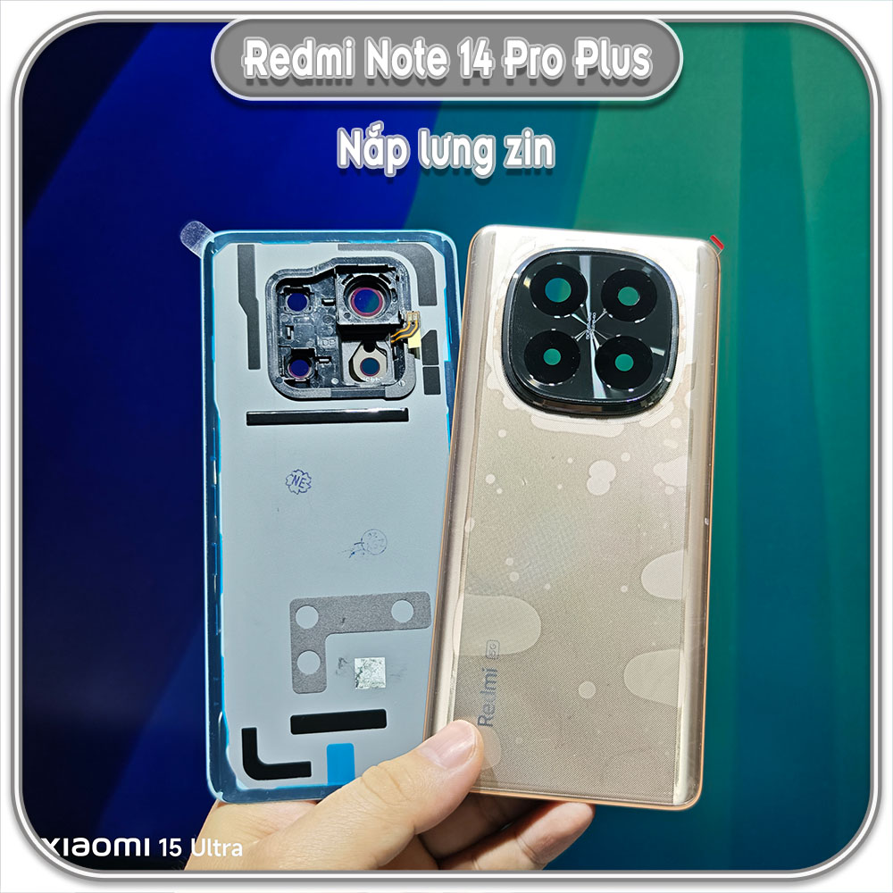 Nắp lưng cho Redmi Note 14 Pro Plus