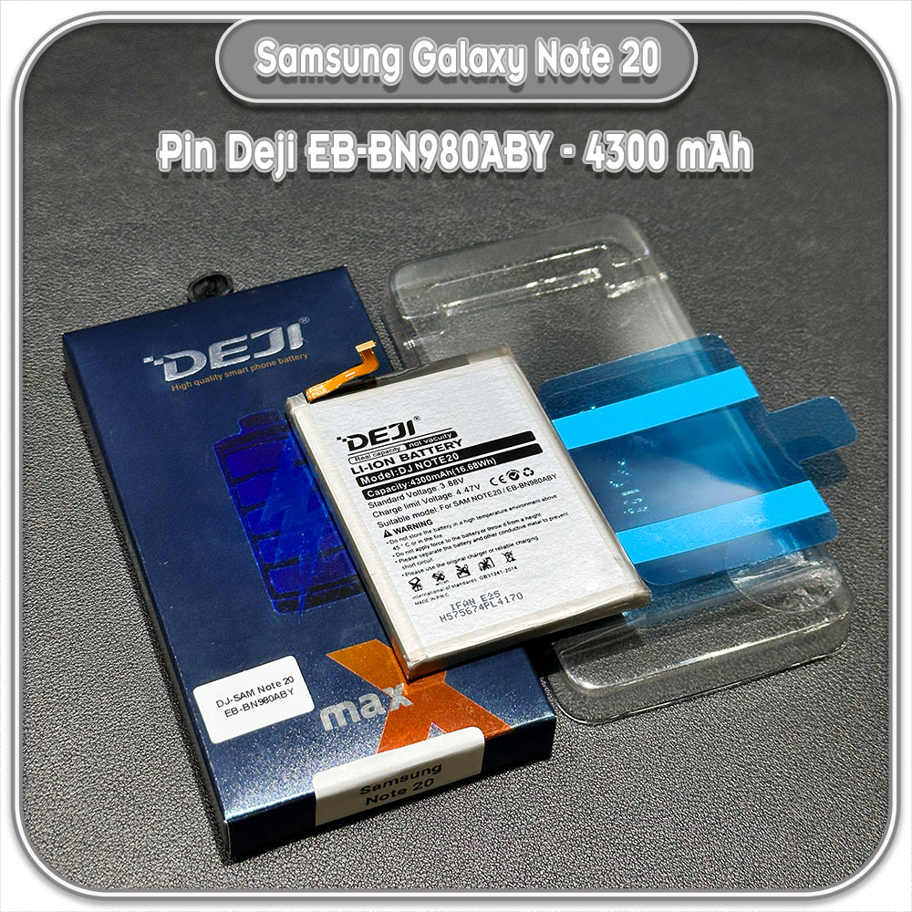 Thay pin cho Samsung Galaxy Note 20 Deji EB-BN980ABY 4300mAh