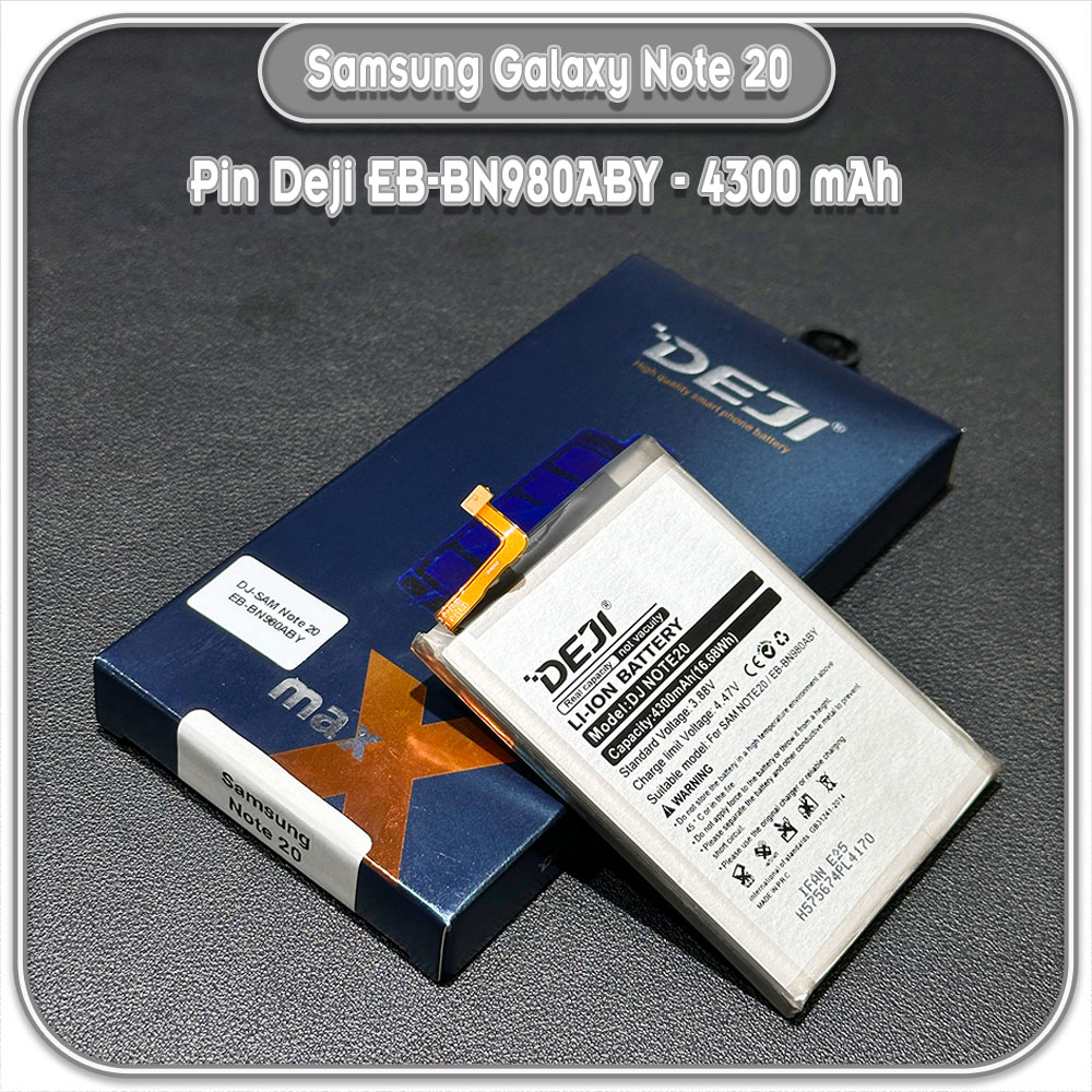 Thay pin cho Samsung Galaxy Note 20 Deji EB-BN980ABY 4300mAh