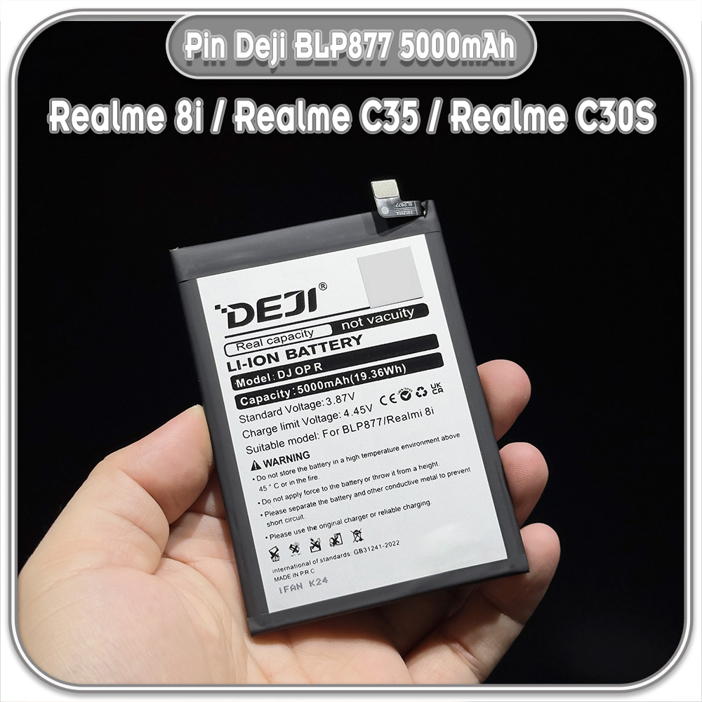 Thay pin cho Oppo A92S / A93-2020 / F17 Pro / Reno 4F / Reno 4Z 5G Deji BLP779 4000mAh