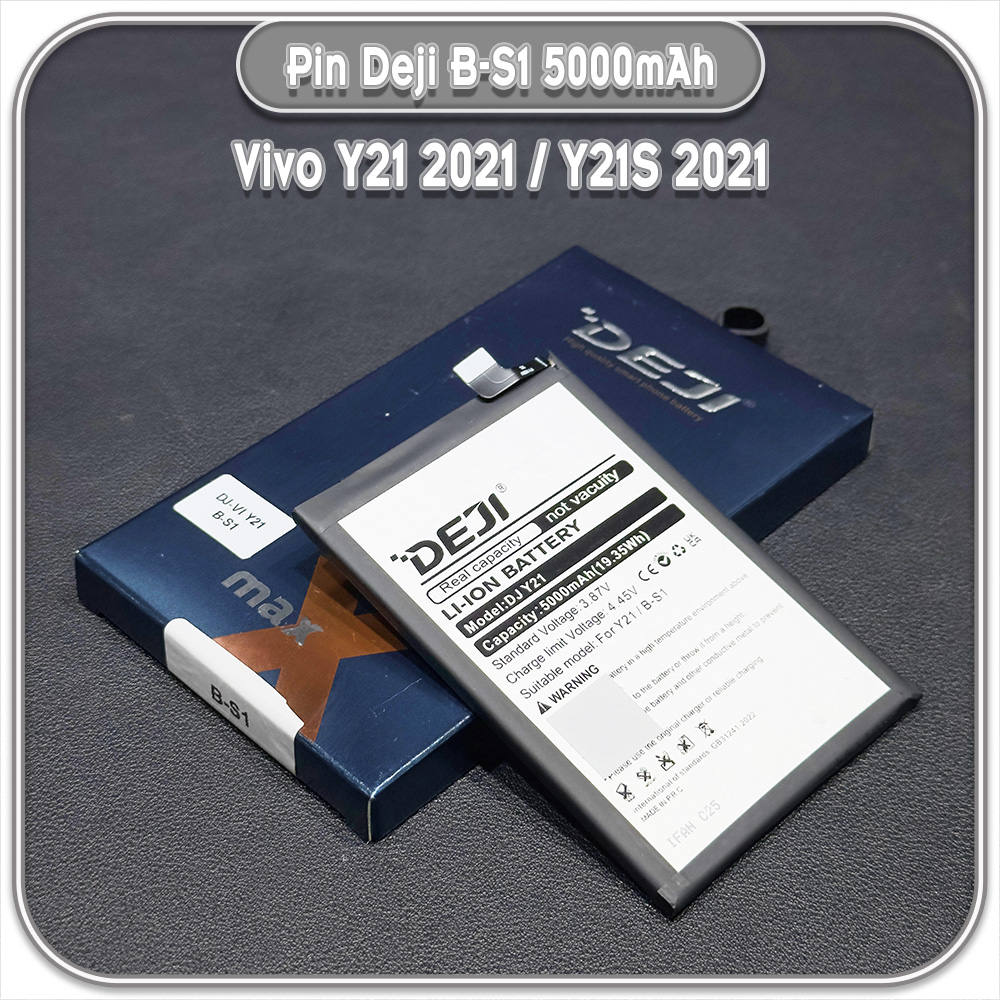 Thay pin cho Vivo Y21 2021 / Y21S 2021, Deji B-S1 5000mAh