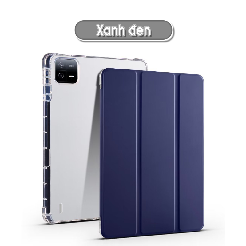 Bao da cho Xiaomi Pad 7 - 7 Pro, lưng TPU dẻo trong chống sốc