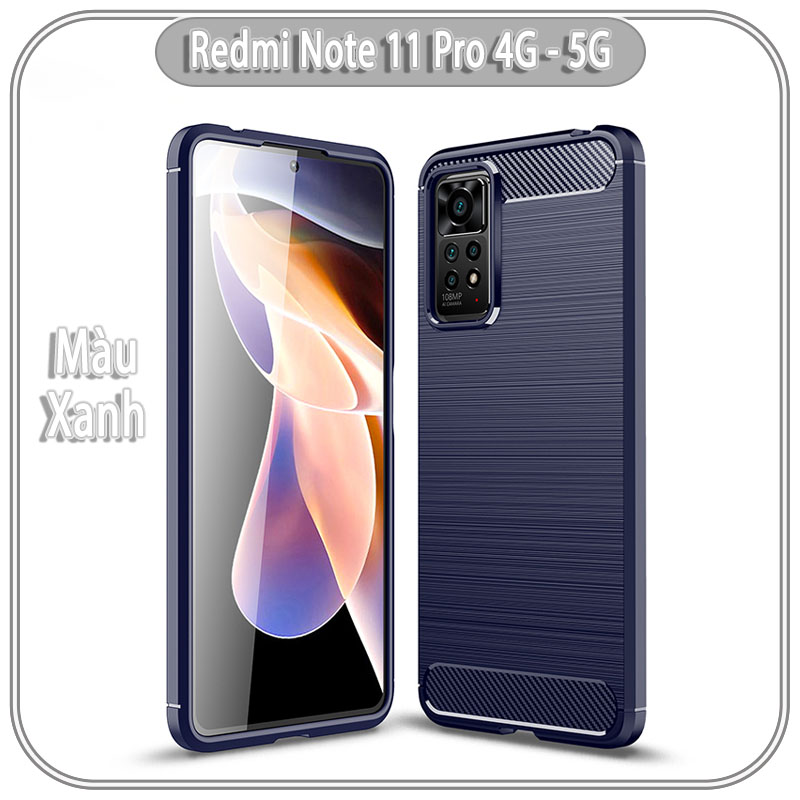 Ốp lưng Xiaomi Redmi Note 11 Pro 4G - 5G / Note 12 Pro 4G, vân phay xước, hạn chế bám vân tay, 4 góc chống sốc