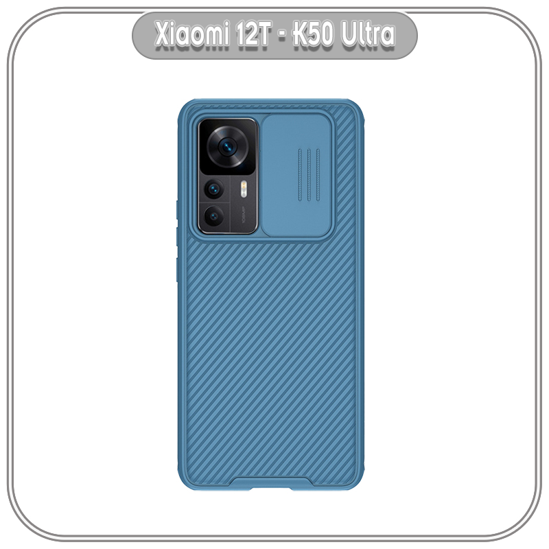 Ốp lưng cho Xiaomi 12T - Redmi K50 Ultra Nillkin CamShield Pro che camera