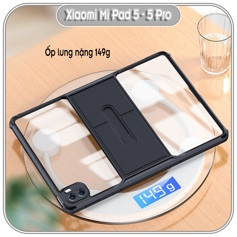 Ốp lưng cho Xiaomi Pad 5 11inch chống sốc 4 gốc giá đỡ trong viền nhựa dẻo XunDD V2