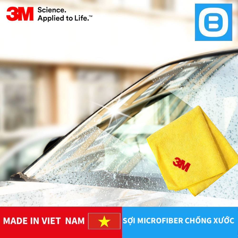 3M 50400 VL Microfiber Detail Cloth, Khăn lau xe hơi chuyên dụng 32 x 36cm