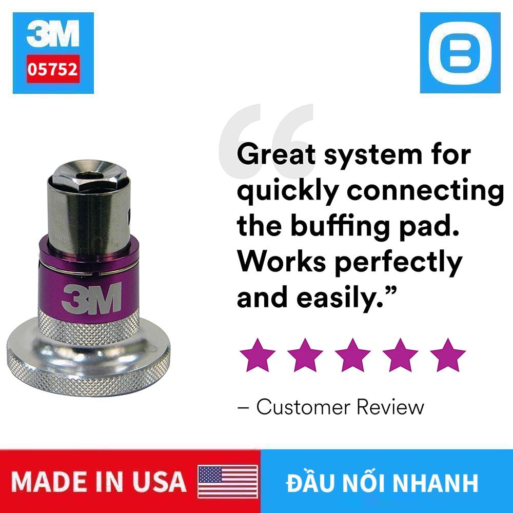 3M 05752 Perfect It Quick Connect Adaptor, Đầu kết nối nhanh, 5/8 inch